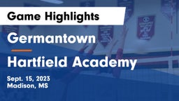 Germantown  vs Hartfield Academy  Game Highlights - Sept. 15, 2023