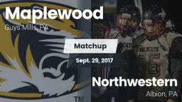 Matchup: Maplewood High Schoo vs. Northwestern  2017