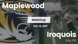 Matchup: Maplewood High Schoo vs. Iroquois  2017