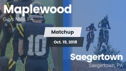 Matchup: Maplewood High Schoo vs. Saegertown  2018