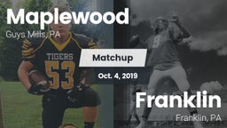 Matchup: Maplewood High Schoo vs. Franklin  2019