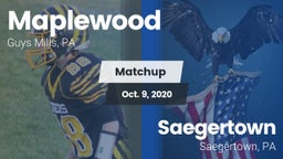 Matchup: Maplewood High Schoo vs. Saegertown  2020