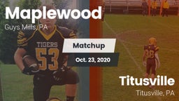 Matchup: Maplewood High Schoo vs. Titusville  2020