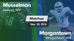 Matchup: Musselman vs. Morgantown  2016
