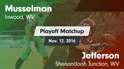 Matchup: Musselman vs. Jefferson  2016