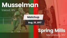 Matchup: Musselman vs. Spring Mills  2017