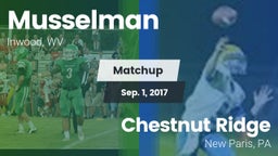 Matchup: Musselman vs. Chestnut Ridge  2017