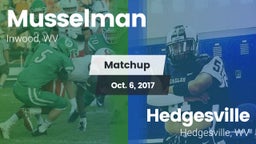 Matchup: Musselman vs. Hedgesville  2017