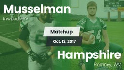 Matchup: Musselman vs. Hampshire  2017