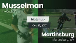 Matchup: Musselman vs. Martinsburg  2017