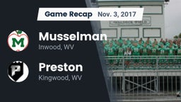 Recap: Musselman  vs. Preston  2017