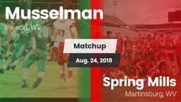 Matchup: Musselman vs. Spring Mills  2018