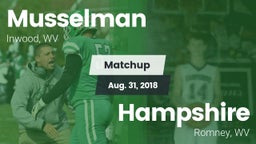 Matchup: Musselman vs. Hampshire  2018