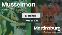 Matchup: Musselman vs. Martinsburg  2018