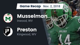 Recap: Musselman  vs. Preston  2018