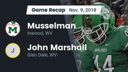 Recap: Musselman  vs. John Marshall  2018