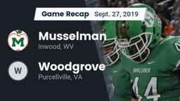 Recap: Musselman  vs. Woodgrove  2019