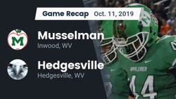Recap: Musselman  vs. Hedgesville  2019