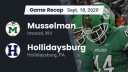 Recap: Musselman  vs. Hollidaysburg  2020