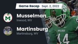 Recap: Musselman  vs. Martinsburg  2022