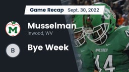 Recap: Musselman  vs. Bye Week 2022