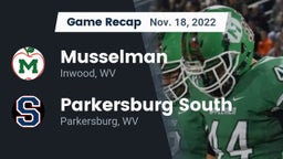 Recap: Musselman  vs. Parkersburg South  2022