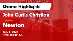 John Curtis Christian  vs Newton  Game Highlights - Jan. 6, 2022