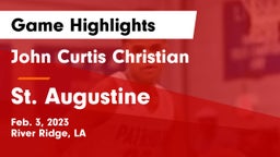John Curtis Christian  vs St. Augustine  Game Highlights - Feb. 3, 2023