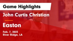 John Curtis Christian  vs Easton  Game Highlights - Feb. 7, 2023