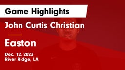 John Curtis Christian  vs Easton  Game Highlights - Dec. 12, 2023