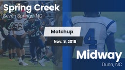Matchup: Spring Creek vs. Midway  2018