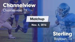 Matchup: Channelview vs. Sterling  2016