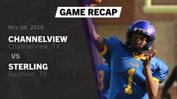 Recap: Channelview  vs. Sterling  2016