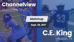 Matchup: Channelview vs. C.E. King  2017