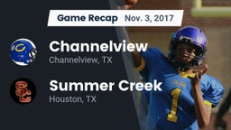 Recap: Channelview  vs. Summer Creek  2017