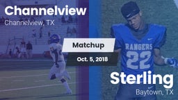 Matchup: Channelview vs. Sterling  2018