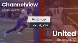 Matchup: Channelview vs. United  2019