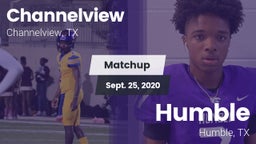 Matchup: Channelview vs. Humble  2020