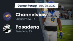 Recap: Channelview  vs. Pasadena  2022