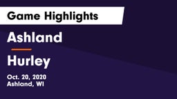 Ashland  vs Hurley Game Highlights - Oct. 20, 2020