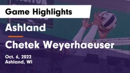 Ashland  vs Chetek Weyerhaeuser  Game Highlights - Oct. 6, 2022