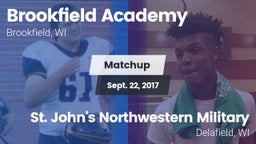 Matchup: Brookfield Academy  vs. St. John's Northwestern Military  2017