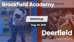 Matchup: Brookfield Academy  vs. Deerfield  2018
