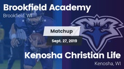 Matchup: Brookfield Academy  vs. Kenosha Christian Life  2019