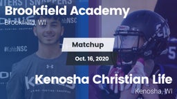 Matchup: Brookfield Academy  vs. Kenosha Christian Life  2020