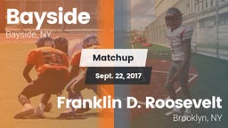 Matchup: Bayside vs. Franklin D. Roosevelt 2017