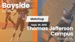 Matchup: Bayside vs. Thomas Jefferson Campus  2018