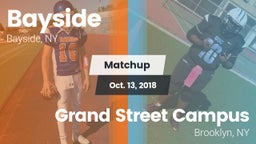 Matchup: Bayside vs. Grand Street Campus 2018