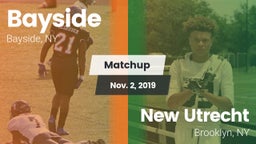 Matchup: Bayside vs. New Utrecht  2019