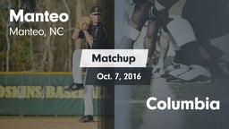 Matchup: Manteo vs. Columbia  2016
